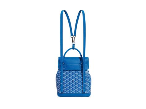 mini blue goyard|goyard alpin mini backpack.